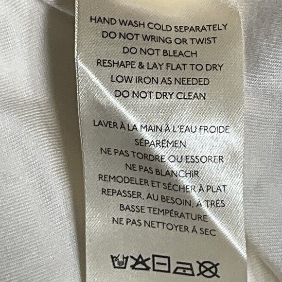 Free People Top Women M Ivory Long Sleeve Lace Lined Cut Out Back Boho Blouse - Picture 8 of 12